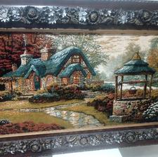 تابلو فرش طرح برجسته ابعاد بزرگ