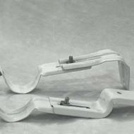 میله پرده با قپه و پایه