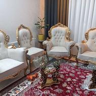 یکدست مبل استیل 9 نفره درحد آک