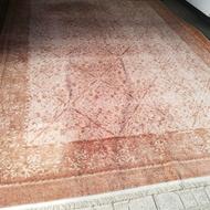 فرش 12متری یک جفت طرح شکار گاه