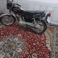متورسیکلت پنچ دنده تازه تعمیر90