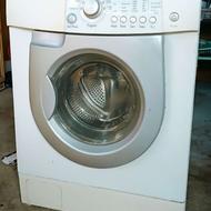 لباسشویی الجی 100درصد خشک کن با توربو بادداغ