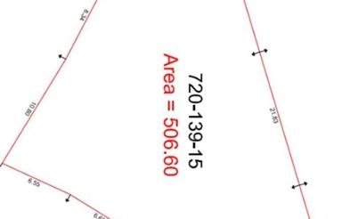 506 متر زمین مسکونی