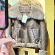 کاپشن بوفالو در حد نو قهوه‌ای