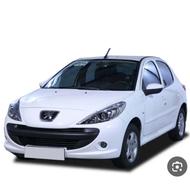 پژو207 اتوماتیک Tu5P صفر سقف فلز 1403 سفید