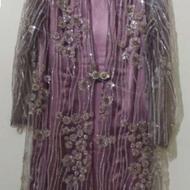 لباس مجلسی کامل کار شده سایز42