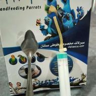 غذای مخصوص جوجه پرندگان تزعینی و وسایل دیگر تو عکسها فروشی