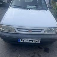 پراید 151 سفید شاسی سالم بدون رنگ