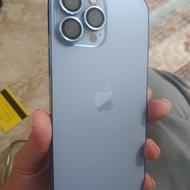 آیفون 13 پرومکس رنگ آبی با گوشی صفر هیچ فرقی نداره