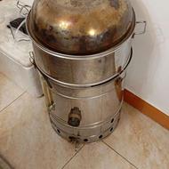 دستگاه بخارپز ذرت مکزیکی،سالم و آماده کار