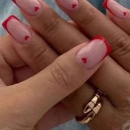 کاشت ناخن لمینت کاور ژلیش پدیکور کاشت پا