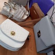 کیف حجمی خاکستری نو بقیه درحد نوصندل 1بارپوشیده شده