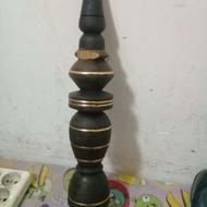 یک بدنه قلیان چوب سرخ فقط سمت بالاش ضربه خورده قابل تعمیره