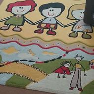 فرش،کودک طرح دار