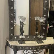 آینه و‌کنسول برنجی