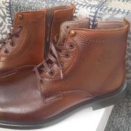نیم بوت چرم مردانه با یک سال ضمانت