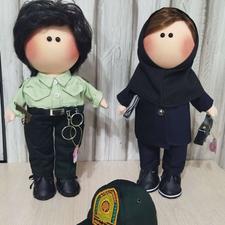 عروسک روسی کادو نظامی پزشکی