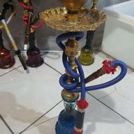 قلیان دو قل برنجی