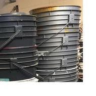 سطل پلاستیکی درب دار 25 کیلویی