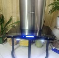 هود لمسی شومینه ایی استیل البرز