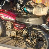 موتور مزایده 125 معاوضه با استارتی یا طرح قدیم هندا