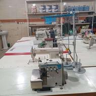 چرخ خیاطی سردوز 5نخ جک آبی