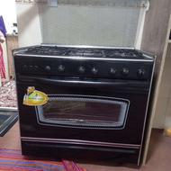 گازفر5شعله با شعله ی زیادتمیزو خیلی کم استفاده شده