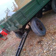 دو عدد تریلی چهار چرخ رومانی جک دار