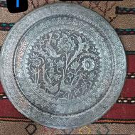 تعدادی تابلو مسی قلم زنی یا دیوارکوب