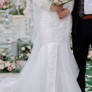 لباس عروسی وعقد مدل ماهی سالم