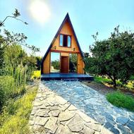  ارزانترین کلبه سوئیسی جنگلی شمال /شهرک همگی یکدست کلبه