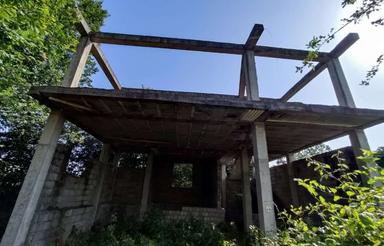 خونه نیمه ساخت باسند دوواحد باپروانه