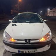 پژو 206 تیپ 2مدل 87 سفارشی سالم تک برگ سند