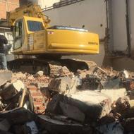 تخریب ساختمان کلنگی