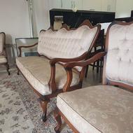 یکدست مبل 7 نفره طرح استیل(4تک و یک 3 نفره)