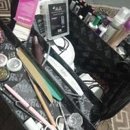 لوازم ناخن نو .در حد استفاده برای اموزش