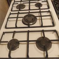 گاز سفید تمیز سالم