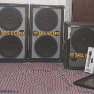 اکو جاسکو و باند و میکروفون بیسیم