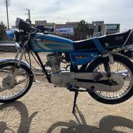 متورسیکلت سرحال 125تازه تعمیر بدون یک ریال خرجی