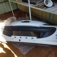 سپرجلو207برنگ سفیداستوک شرکتی بامه شکن ازروی ماشین صفربازشده