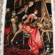 فوری فوری تابلو فرش دستبافت ابریشم