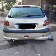 پژو206 دوررنگ