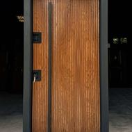 درب ضدسرقت روکش mdf ضد سرقت pvc پنجره اتاق ورودی ژیوادرب1672