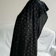 چادر زمینه مشکی نونو زیبا جنس عالی قد150