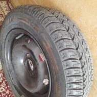 لاستیک پژو دو حلقه نو