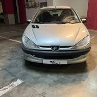 پژو 206 (تیپ6) 1383 نقره‌ای