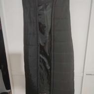 پافر زنانه مشکی بلند