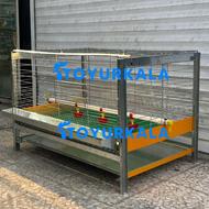 اکبر جوجه با قفس جوجه / قفس مرغ گوشتی