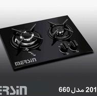 اجاق گاز 2شعله شیشه باترموکوبل