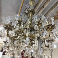 3 عدد لوستر ده شاخه تمام برنز